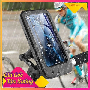 [ Hàng Tốt ] Kẹp Điện Thoại Xe Đạp  Xoay 360  Dễ Lắp Đặt  Gắn Xe Đạp  XE MÁY Có Cảm Ứng  Chống Thấm Nước Tiện Lợi - Happy Shop.