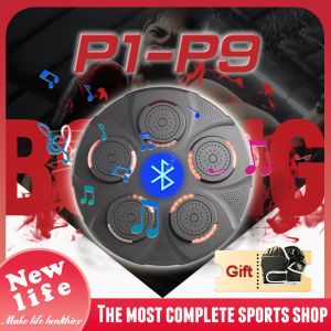 【TOP SALE】Intelligent Music Boxing Machine With Bluetooth Boxing Target kicking targets WIth Music and Bluetooth Training Sandbag Speed Adjustable P1-P9 Sports Target Training Sandbag Sports GRB Lighting Simulation Bag Fighter Wall Boxing mat