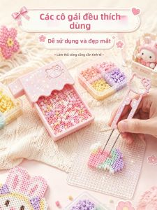 YIRANJIA | Bộ Bút Viết Hạt Ngọc Trai 3D Tiết Kiệm Công Suất