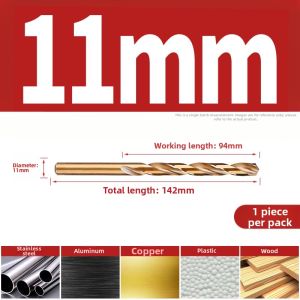 POWER&STRONG | Cobalt Long Drill Bit Stainless Steel Specialized High Hardness 1-13mm
