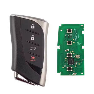 1 Piece KEYDIY ZB42-3 ZB42-4 ZB Series KD Smart Key Remote Control Key Fob for KD-X2 / KD-MAX Key for Lexus Style