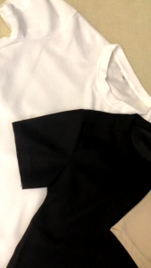 2 Pcs Kids Boys Waffle T-Shirt (BUY 1 TAKE 1) - 6-12 Years Old Casual Short Sleeve Daily Wear