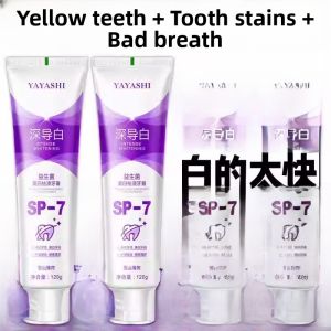 Probiotic Whitening Toothpaste 70 times Stain Removal Brightens Teeth Removes Yellowing Oral Antibacterial Dental Care Mint Flavor