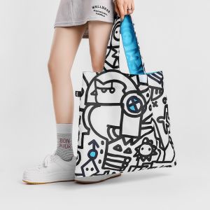 Loqi | Lightweight Fashionable High Capacity Folding Tote Bag