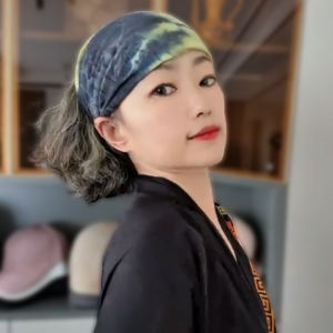 Womens Wide Brim Headband Hair Tie Dye Elastic Sport Headscarf Cap Casual Hip Hop Style All Seasons Available