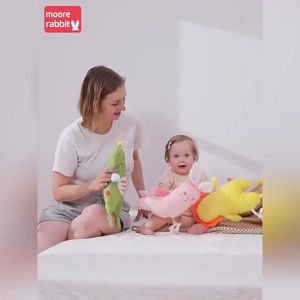 AODUOYAYA Baby Sleeping Pillow Doll Soft Stuffed Toys for Newborns 0 6 12 Months Montessori Plush Sleep Toy