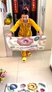 Keset Pintu Kamar Mandi Keset Kamar Mandi 38*58cm Keset Pintu Penyerap Antiselip Keset Lantai Kamar Tidur Dapur