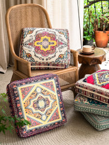 yem | Đệm Sofa Lười Phong Cách Trung Quốc Truyền Thống Đệm Tựa Cửa Sổ Đệm Phòng Khách