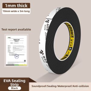 Bedroom Door Noise Reduction Seal Strip Frame Shock Absorption Pad Silent Door Stick for Baby Safety Protection Anti-Collision