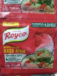 Royco Ayam paket 5 renceng isi 56 saset.