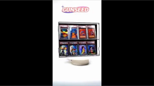 Acrylic Card Display Case Hangable Graded Card Cabinet UV-cut Magnetic Display Frame Hold PSA Card