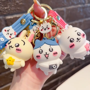 【CW】Chiikawa Keychain | Cute Cartoon Bag Charm Pendant