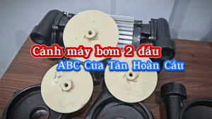 Cánh Bơm Nước Máy 2 Đầu ABC Chính Hãng Tân Hoàn Cầu - Đầu Hút Thuận / Đầu Hồi Nghịch