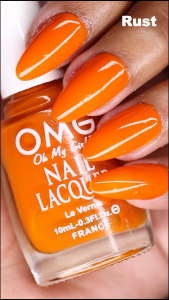 OMG Nail Lacquer 10ml - Rust