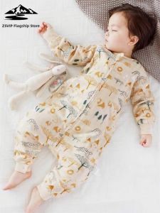 ZSVIP | Kick-Resistant Bamboo Cotton Sleep Sack for Spring Autumn Winter Split Design
