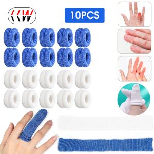 CCW 10Pcs Tubular Bandage Finger Roll Tubular Bandage Dressings Finger Bandage Finger Cots Bandages for Finger Sprains and Swelling