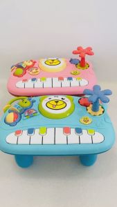 [ĐỒ CHƠI GIÁO DỤC] Đàn piano có đèn nhạc kèm chi tiết thông minh giúp bé phát triển trí tuệ yêu thích âm nhạc organ 6814