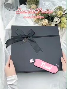 ชุดชั้นในผ้าไหมน้ำแข็งไร้รอยต่อ ดีไซน์เอวต่ำ สบายๆ สำหรับผู้หญิง