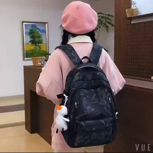 กระเป๋าสะพายเป้ ลายน้องหมีแฟชั่นมาใหม่ เป้นักเรียน แล็ปท็อป ช่องกระเป๋าเยอะ รับน้ำหนักได้ดี ผ้าไนลอน จุของได้เยอะ