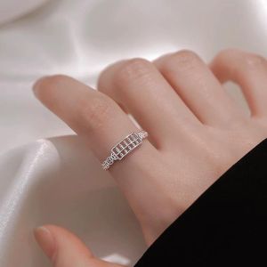 Fashion Retro Abacus Ring for Women Trendy Niche Opening Adjustable Fashion Accessories