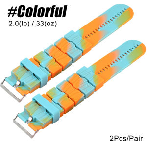 1Pair Wrist Ankle Weights for Women Wearable Strong Arm & Leg Weights (495g Each) Adjustable Ankle Weights for Walking Yoga