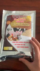 Men Ủ Thức Ăn Chăn Nuôi TKS - Ủ Chín Không Cần Đun Nấu - Gói 1Kg
