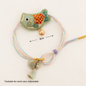 Dragon Boat Festival Handcrafted Aromatic Herbal Pouch Wristbands