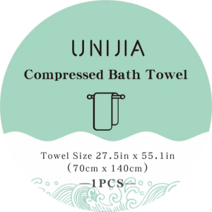 Nonwoven Fabric Disposable Bath Towel For Outdoor Travel Quick-Drying Compressed Facial Towel