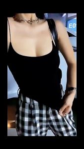 HaloDay เสื้อสายเดี่ยว บลามีฟองน้ำ และ เสริมฟองน้ำ บราสายเดี่ยว