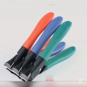 OULISI Anti-Splash Toenail Thick Hard Large Toenail Clipper Stainless Steel Cutter Trimmer Manicure Scissor 防飞溅厚脚手指甲剪刀