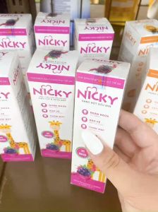 Kem Đánh Răng Dạng Bọt Siêu Mịn Trẻ Em Nicky (CHÍNH HÃNG) 60ml