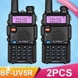 Baofeng UV-5R VHF/UHF Dual Band Two-Way Radio Set of 2 Green two way radio long range radio walkie talkie