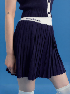 AO | Color Block Knit Tennis Skirt with Built-in Shorts