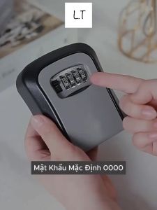 Hộp Khoá Mật Mã - Hộp Khóa LockBox Bằng Kim Loại Treo Tường