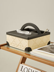 กล่องใส่กระดาษซับมือสไตล์ฝรั่งเศสวินเทจพร้อมเก้าอี้โซฟาแบบอเนกประสงค์ กล่องใส่ของสำหรับหน้าตัก กล่องใส่หลังคาไร้สาย วัสดุที่ทำจากยางมะตอย