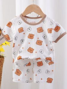 Summer Lightweight Leisure Cotton Home Wear Set