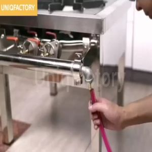 READY STOCK Commercial Gas Stove High Pressure Stainless Steel Stock Pot Stove Dapur Gas Single Burner Komersial With Stand Dapur Dengan Kaki 商用炉灶 火炉