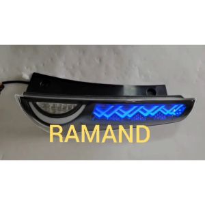 RGB COLOUR NEW MODEL PERODUA ALZA 2012-2022 TAIL LAMP BRAKE LIGHT BAR RUNNING LED SMOKE ALBINO