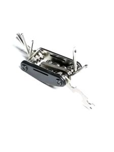 Bike Repair Pocket Folding Multi Tool 11 In 1 MTB Wrench Screwdriver Hex Spoke With T25 Chain Cutter