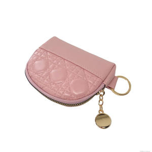 กระเป๋าสตางค์ผู้หญิงแบบเรียบง่ายขนาดใหญ่ กระเป๋าใส่เหรียญพร้อมหัวเข็มขัด กระเป๋าสะพายไหล่แบบลำลอง วัสดุ PU