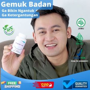 Paket 3 - HF Weight 1000 - Suplemen Penggemuk Badan BPOM