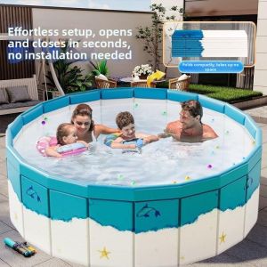 Non-inflatable Circular Pool for Kids