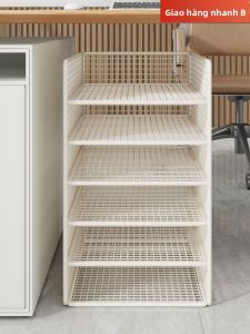 A4 File Storage Rack Document Organizer Metal Shelving