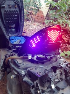 (Sein Sultan 2mode) mode senja+mode Running pas di sein buat Honda Beat fi thn 2013-2015