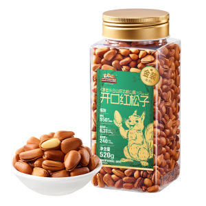 Three Squirrels | Healthy Longan Gaps Pine Nuts 520g