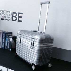 Flight Attendant Trolley Case Machine Long Boarding Machine Flip Luggage Internet Celebrity Small Mens 18-Inch Camera Photography Satchel Box