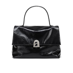 La Festin | Black Crossbody Work Tote Bag High Capacity