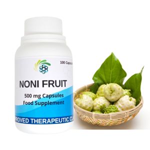 Organic noni fruit capsules 500mg 50 & 100 capsules