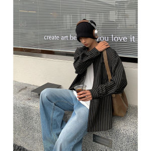 Black Stripes Long Sleeve Shirt: A Stylish Spring Top