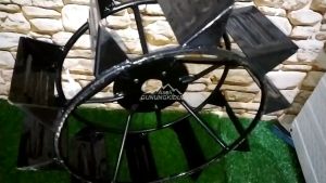Roda Besi Traktor Quick Cultivator Cakar Baja - Iron Wheel Sub Assy